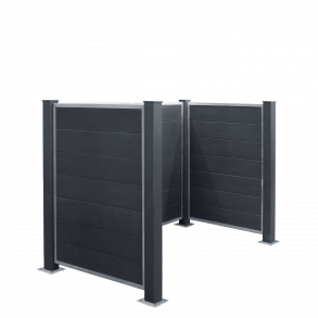 Plus Renovationsskjul Futura kompositstolper 198x108x127 cm kompositstolpe t/fund-