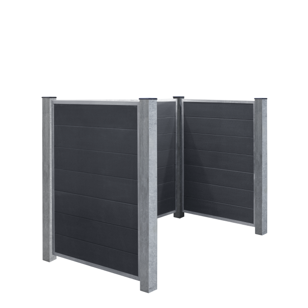 Plus Renovationsskjul Futura stlstolpe N. 198x108x127 cm stlstolper t/nedstbning