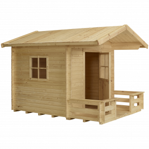 Plus Legehus m/terrasse Grundml: 182x161 + 72 cm