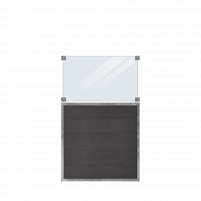 Plus Futura Komposithegn m/glas 90x145 cm ekskl. Skruer