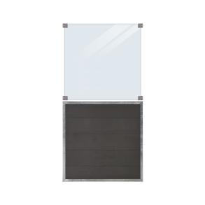 Plus Futura Komposithegn m/glas 90x180 cm ekskl. Skruer