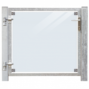 Plus Glaslge Venstre 99x91 cm + 16 cm stolper t/nedstbning