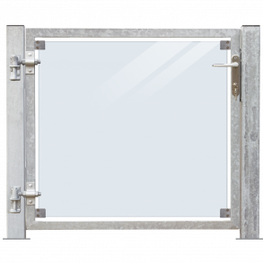 Plus Glaslge Venstre 99x91 cm + 16 cm stolper t/fundament