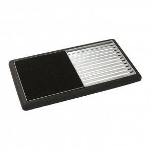 Plus Cubic rist inkl. mtte + gummiramme 48x88x4 cm / 2 riste 40x40 cm