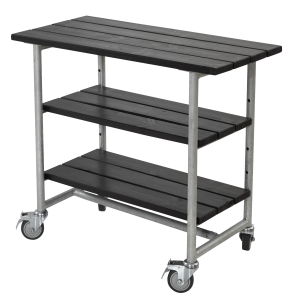 Plus Urban Picnic Plante-/Grillbord m/2 hylder 100x50x90 cm