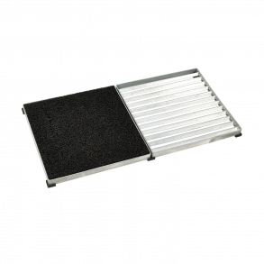 Plus Cubic rist inkl. mtte 40x80x3,5 cm - 2 riste 40x40 cm