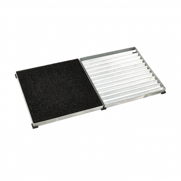 Plus Cubic rist inkl. mtte 40x80x3,5 cm - 2 riste 40x40 cm