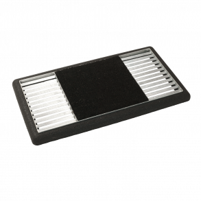 Plus Cubic rist inkl. mtte + gummiramme 48x88x4 cm - 1 rist 40x80 cm