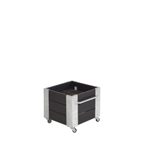 Plus Cubic Blomsterkasse 46x50x45 cm inkl. hjul