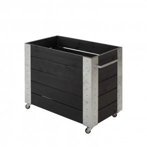 Plus Cubic Blomsterkasse 87x50x70 cm inkl. hjul