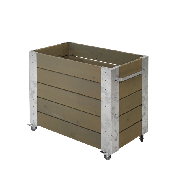 Plus Cubic Blomsterkasse 87x50x70 cm inkl. hjul