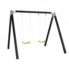 Plus Gyngestativ Luxus 268x260x225 cm - incl. 2 grnne gynger