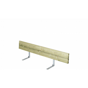 Plus Rygln til Plankebnk Bestr af:  Beslag + 2 stk. planker