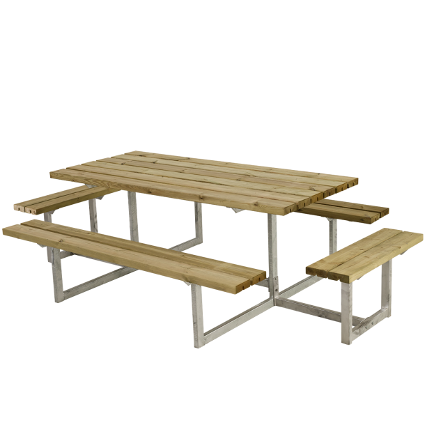 Plus Basic Bord-/Bnkest m/2 pbygninger 260x160x73/45 cm