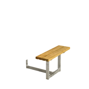 Plus Pbygning til Basic Bord/Bnkest Bestr af:  Stel + 2 stk. planker