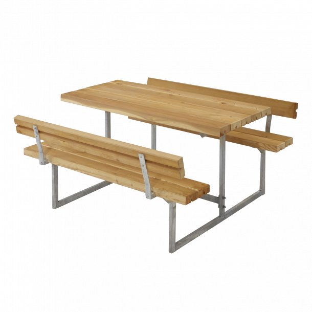 Plus Basic Brne Bord/Bnkest m/2 rygln 125x110x59 cm