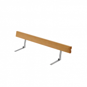 Plus Rygln til Basic Brne Bord/Bnkest Bestr af:  Beslag + 1 stk. planke