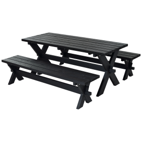 Plus Nostalgi Plankest Bestr af:  Bord og 2 Bnke