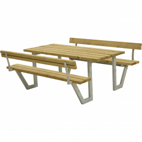 Plus Wega Bord/Bnkest m/2 rygln 177x185x76/45