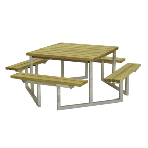 Plus Twist Bord/Bnkest 204x204x73/45 cm