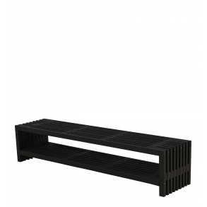 Plus Rustik Trallebnk Design m/hylde 218x49x45 cm