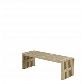 Plus Rustik Trallebnk Design 138x49x45 cm