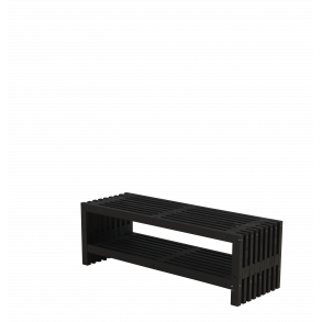 Plus Rustik Trallebnk Design m/hylde 138x49x45 cm