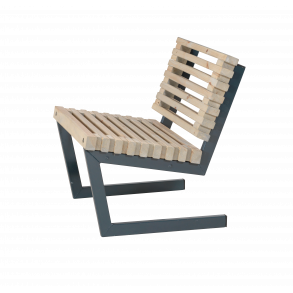 Plus Siesta Stol 80x49/69x43/75 cm