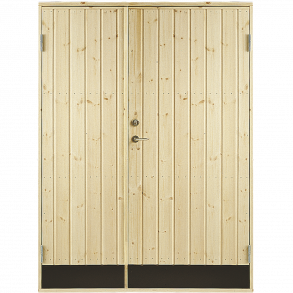 Plus Plus udhusdr dobbelt, inkl. karm 1278x1978mm