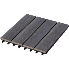 Plus Terrasseflise i komposit 30x30 cm - 4 stk. pr. pakke