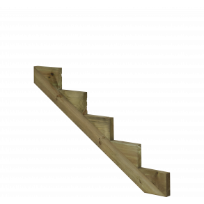 Plus Trappevange 5 trin 125x85 cm