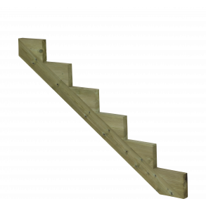 Plus Trappevange 6 trin 150x102 cm