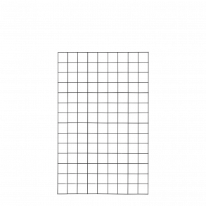 Plus Stlespalier - Maskestr. 10x10 cm m/kant 90x140 cm 5 mm