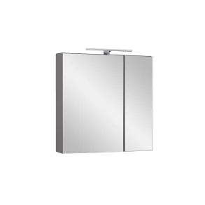 Spejlskab Natur Grå/hvid                   60x60x14,5CM