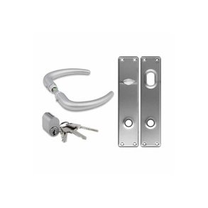 Jasa Coupe greb inkl. langskilte +  1 x 6-stift lsecylinder