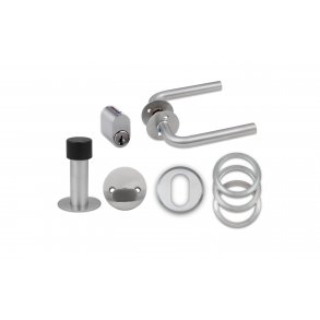  Jasa 6-stift kombist med Neptun drgreb, cylinder vrider & drstop