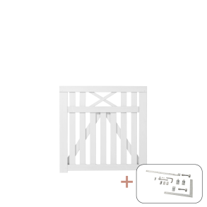 Vinesse Enkeltlge inkl. beslag - 100×98 cm