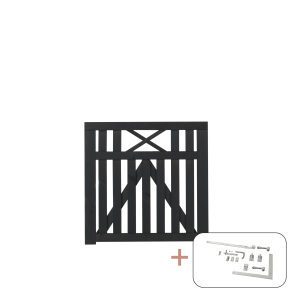 Vinesse Enkeltlge inkl. beslag - 100×98 cm