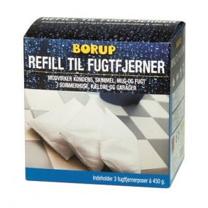 BORUP FUGTFJERNER REFILL 3 STK. 450G