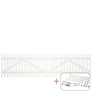 Skagen Lux Dobbeltlge inkl. beslag - 300×80 cm