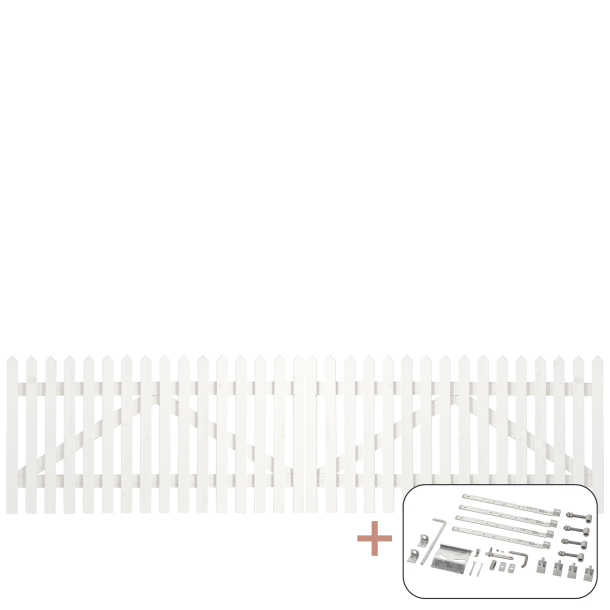 Skagen Lux Dobbeltlge inkl. beslag - 300&times;80 cm