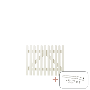 Retro Enkeltlge inkl. beslag - 100×80 cm