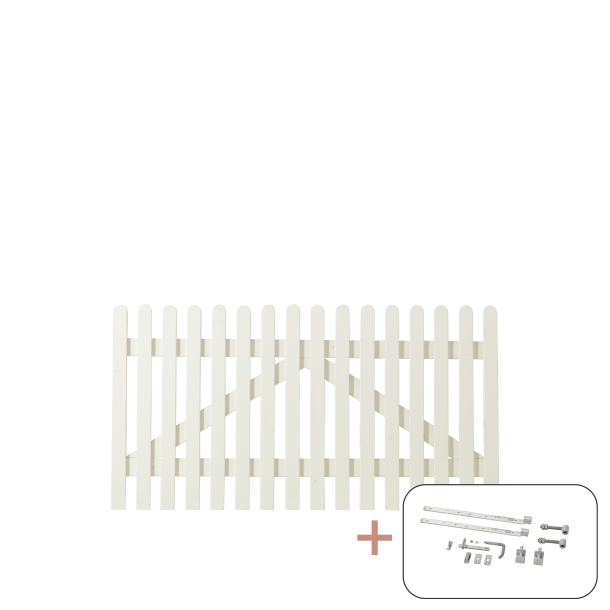 Retro Bred Lge inkl. beslag - 150&times;80 cm