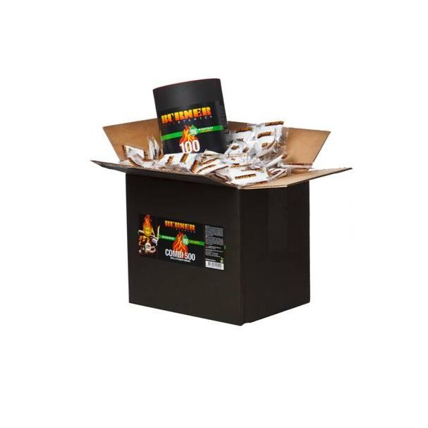 Pejseoptnding Til Brndeovn 500 Stk Burner - Refill