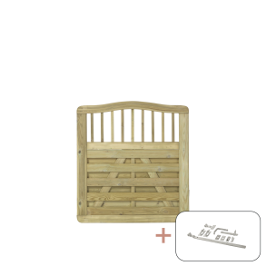 Rondo Enkeltlge inkl. beslag - 100×104/107 cm