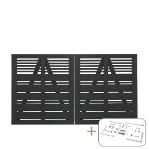 Silence Dobbeltlge inkl. beslag - 200×110 cm