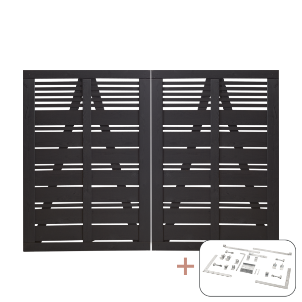 Silence Dobbeltlge inkl. beslag - 200&times;140 cm