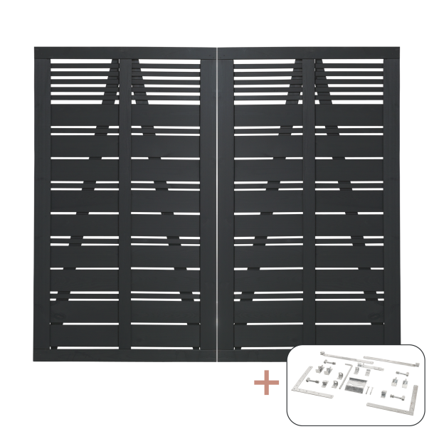 Silence Dobbeltlge inkl. beslag - 200&times;170 cm