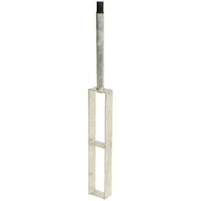 Plus Stolpefod til kompositstolpe - til nedstbning max. hegnshjde 145 cm