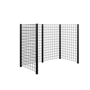 Plus Renovationsskjul - sort Stlespalier - 193,5×99×147 cm